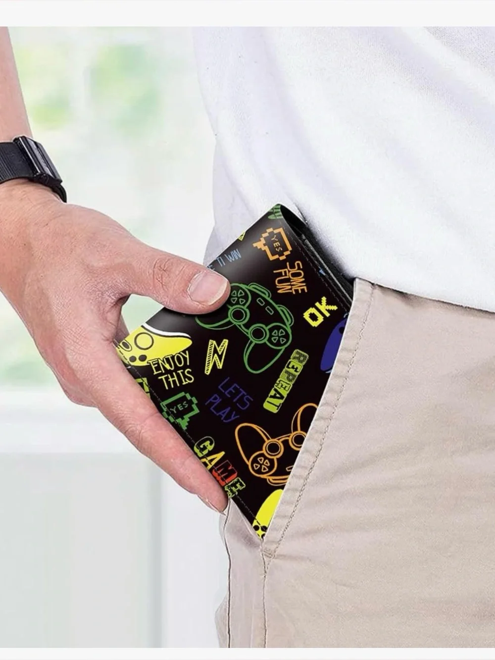 Kids Wallets for Boys Teen Wallet for kids Leather Bifold Wallet